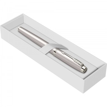 Ручка перьевая Parker IM Monochrome F328, Champagne PVD GT (Перо M)